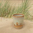 Tasse de thé ou d’eau  contemporain en céramique fait main du service et de la collection "Moutarde"