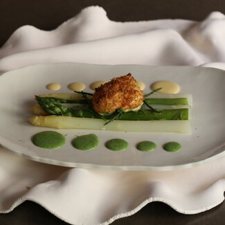 artisanni Plate Feuillette Oval