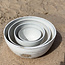 Handmade ceramic bowl with unique glazes from the "White Spots" service