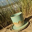 Contemporary, handmade ceramic cup from the tableware and collection “Lagune"