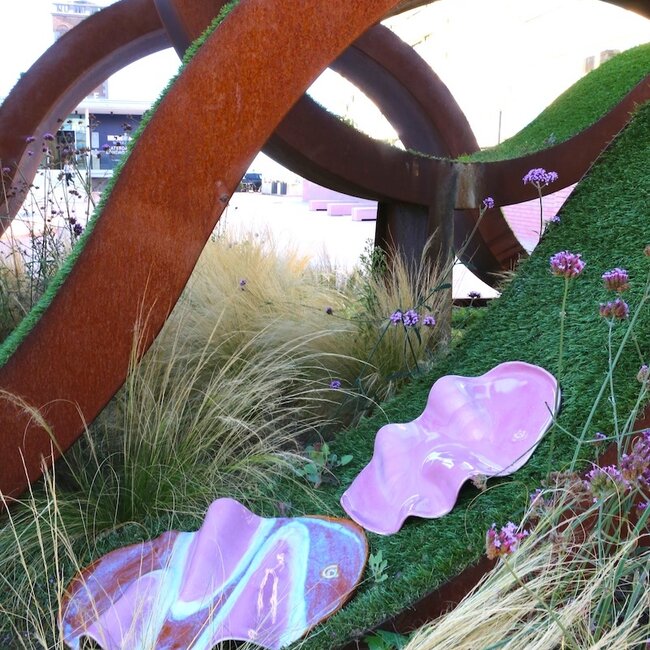 Tapasschaal Wave in keramiek voor bites, sharing dishes, hapjes, sushi, charcuterie, kaas…