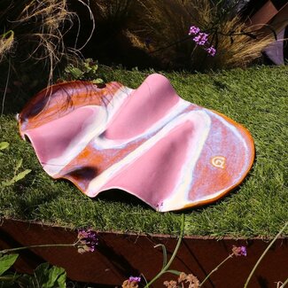 artisanni Plat de tapas ondulé Sunrise-Rose