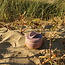 Sugar bowl "Rose" handmade in spots clay with a uniquely designed Artisann
