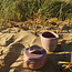 Ceramic handmade milk jug from our coffee service "Rose"