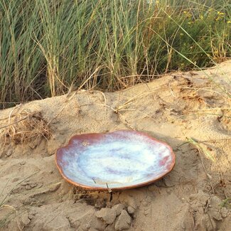 artisann Plate Amandine Sunrise artisann Plate Amandine Sunrise