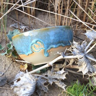 artisann Keramische kom met stempel artisann Keramische kom met stempel