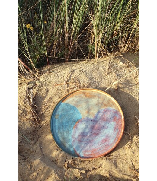 artisann Plate Tricolor Sunrise