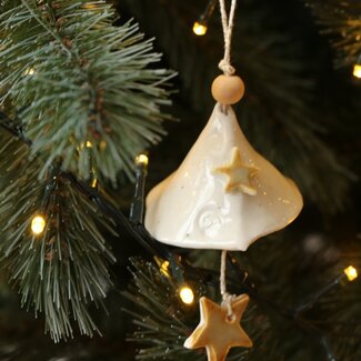 artisann Kerstklok met ster