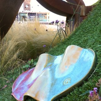 artisanni Wavy tapas plate Tricolor