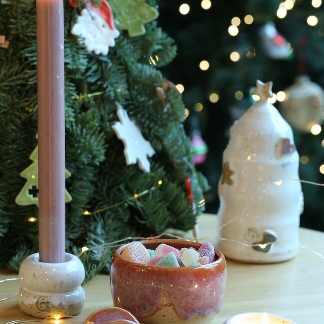 Sucrier en céramique faite à la main, Sungreen