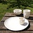 Tableware in porcelain