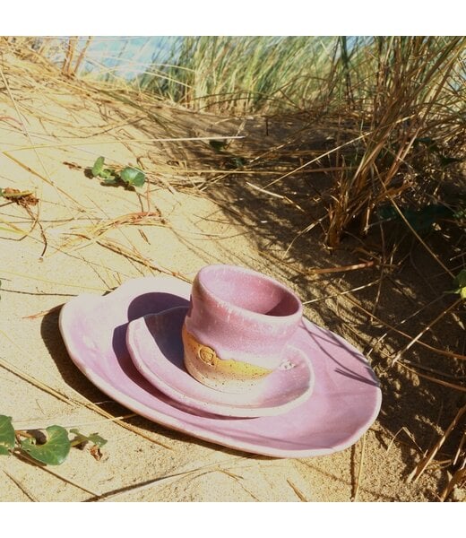 artisanni Set de table: Amandine & Coquillage Rose