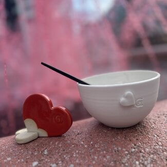 artisann Bol Porcelain Hart-Heart-Coeur