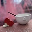 Porcelain handmade bowl, Heart