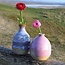 Keramisch handgemaakt vaasje  One Flower Roos