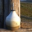 Ceramic handmade oil bottle, Italian White