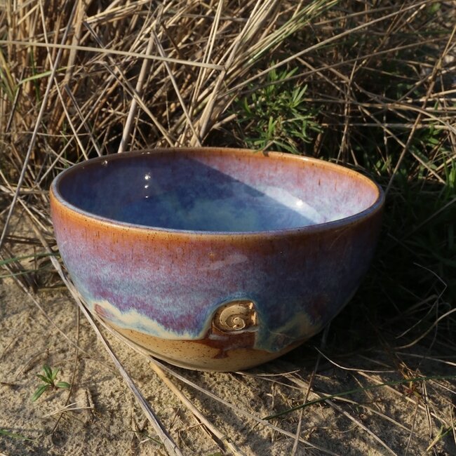 Ceramic handmade bowl, Sunrise