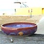 Large handmade ceramic bowl, Sunrise