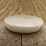 Large handmade ceramic bowl, White Spots