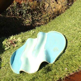 artisanni Golvende tapaschaal Wave  Lagune-Turquoise