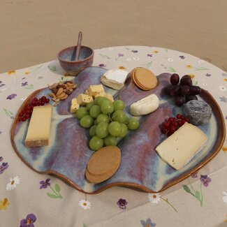 artisanni Wavy tapas plate Sunrise