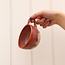Tasse de Barista artisanale en céramique, Sungreen