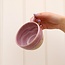 Ceramic handmade Barista cup, Pink