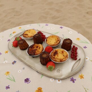 artisanni Pastry dish  Italian White