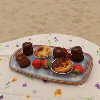 artisanni Plat à gâteaux Sunrise