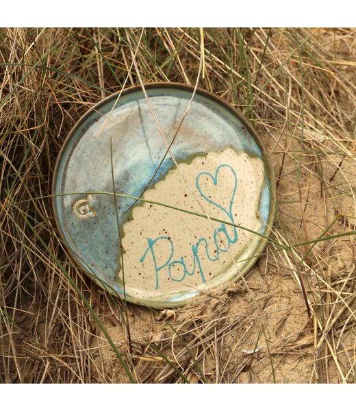 artisann Plate with name and/or heart