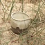 Pot à lait en céramique faite à la main, Italian White