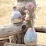 Ceramic handmade little vase One Flower, Sunrise