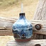 Ceramic handmade oil bottle, Beach