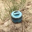 Ceramic handmade sugar bowl,  Italian Turquoise