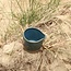 Ceramic handmade milk jug, Italian Turquoise