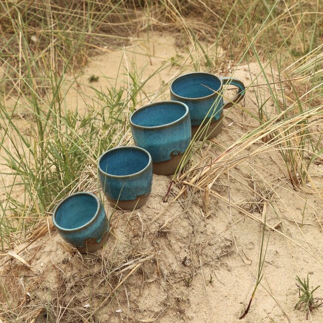 Mug artisanale en céramique, Italian Turquoise