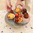 artisann Cake Dish Tricolor