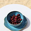 Ceramic handmade berry bowl, Italian Turquoise