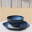 Ceramic handmade berry bowl, Beach