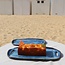 Plat à gâteaux en céramique fait main, Beach