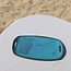 Handmade ceramic pastry dish, Italian Turquoise