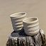 Tasse à café artisanale en céramique, Naturel Beige 5vagues