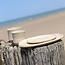 Ceramic handmade plate, Natural Beige
