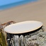 Assiette artisanale en céramique, Naturel Beige