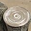 Keramisch handgemaakte bord, Naturel Italian Circle