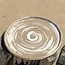 Keramisch handgemaakte bord, Naturel Italian Circle