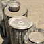 Ceramic handmade plate, Natural Italian