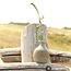 Keramisch handgemaakt vaasje, One Flower Naturel Italian