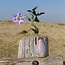 Keramisch handgemaakt vaasje One Flower, Sunrise