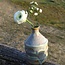 Keramisch handgemaakt vaasje  One Flower, Mosterd
